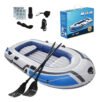 Bote Inflável Jr-400 Para 4 Pessoas Com Remos E Kit