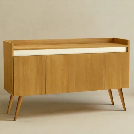 Buffet Luxo Decorativo 4 Portas Sala Moderna Prateleira Oferta Buffet Luxo Decorativo 4 Portas Sala Moderna Prateleira