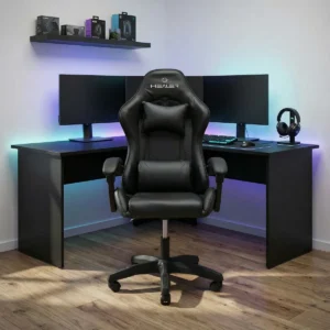 Cadeira Gamer Lancer Healer Preta Ergonômica