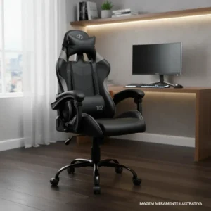 Cadeira Gamer TGT Heron TC2 Preta Conforto Ergonômico