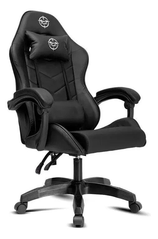Cadeira Gamer Tgt Heron Tw1, Preto, Tgt-hrtw1-prt Couro Sintético Cadeira Gamer Tgt Heron Tw1, Preto, Tgt-hrtw1-prt Couro Sintético