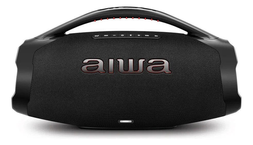 Caixa De Som Boombox Aiwa Aws-bbs-01b 200w Ip66 30hs De Bateria Preto 127/220v Caixa De Som Boombox Aiwa Aws-bbs-01b 200w Ip66 30hs De Bateria Preto 127/220v