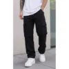 Calça Cargo Masculina Larga Skate Bolso Lateral Unissex Nfe