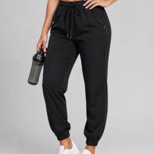 Calça Jogger Tactel Soltinha Slim Academia Esportiva