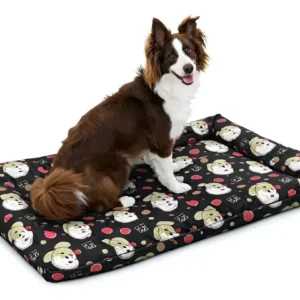 Cama Mel Vest Casa Colchao Grande Patinhas Coloridas 90x65cm