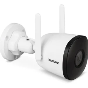 Câmera Inteligente Intelbras iM5SC Wi-Fi Full HD Branca para segurança