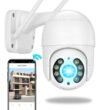 Câmera Ip A8 App Icsee Infravermelho Prova D’água Externa Wifi Hd 3 Cor Branco