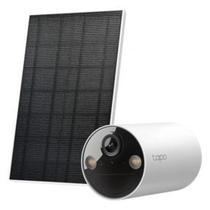 Câmera Wifi Tp-link Tapo C410 Com Painel Solar – Electromundo Cor Branca/preta Branco/preto