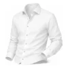 Camisa Social Masculina Slim Premium Manga Longa Curta