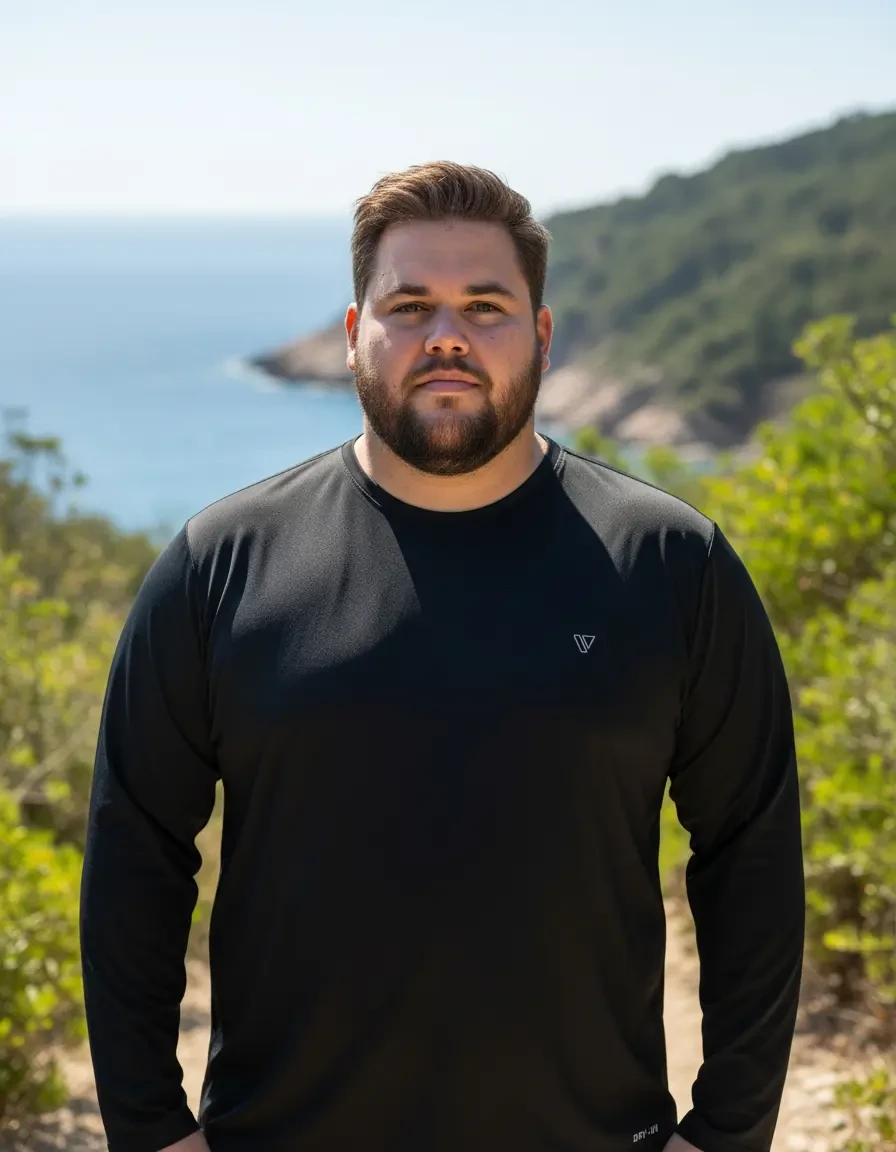 Oferta: Camiseta Térmica Plus Size Proteção UV Voker Masculina Original Camiseta Térmica Plus Size Proteção UV Voker Masculina
