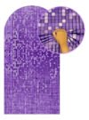Capa De Painel Romano Shimmer Wall Sublimado C/elástico 2×1