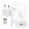 Carregador Fonte iPhone Original 20W Apple Tipo C Turbo