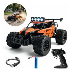 Carrinho Controle Remoto 4×4 Recarregável Off Road Brinquedo