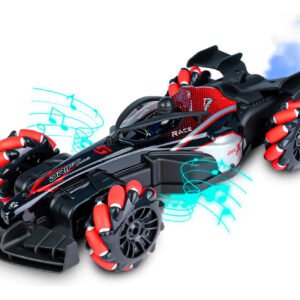 Carrinho Controle Remoto Drift Som Luzes Bateria 360 Formula Cor Vermelho