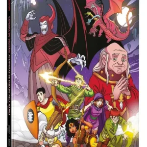 Caverna Do Dragão Dungeons & Dragons: Aventuras De Sábado Pela Manhã, De David M Booher. Editora Excelsior, Capa Dura, Edição 1 Em Português, 2023