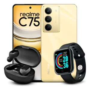 Celular Realme C75 256GB 8GB RAM A Prova D'água Lançamento 2025