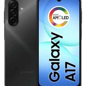 Celular Samsung Galaxy A17 com IA 128GB 4GB RAM Câmera 50MP Tela 6.7 NFC IP54 Preto