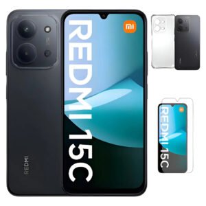 Celular Xiaomi Redmi 15c 128gb 4+4gb Ram Dual Sim Cor Preto