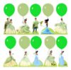 Centro De Mesa Princesa Tiana Kit Display Decoração Totem