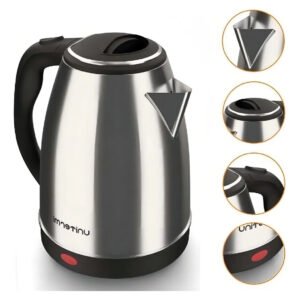 Chaleira Elétrica Unitermi Atacama Prateado 1,8L 1200W 127V