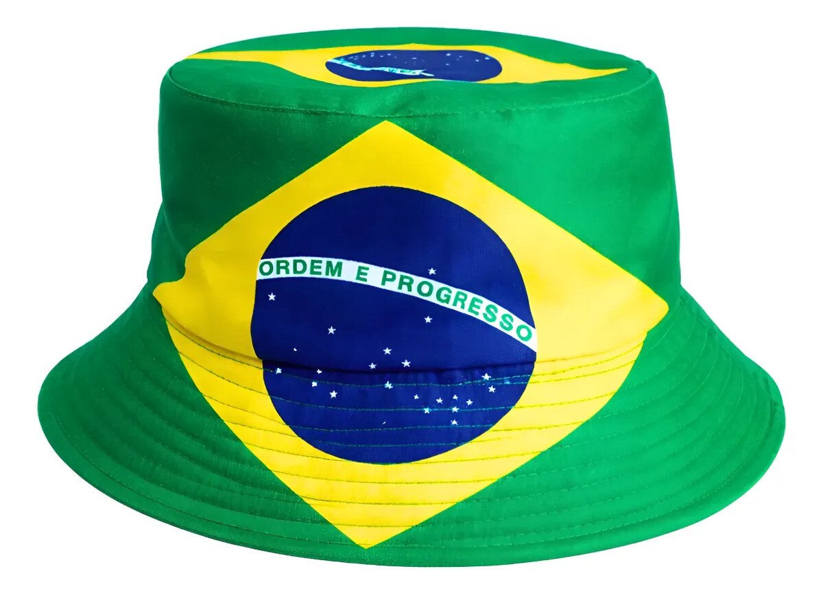 Chapéu Bucket Brasil Cata Ovo Torcida Copa Do Mundo Patriota Chapéu Bucket Brasil Cata Ovo Torcida Copa Do Mundo Patriota