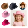 Chapéu Cowboy Festa Junina Infantil Camurça Ana Castela Peão