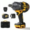 Chave De Impacto Brushless 2100nm 3/4 Mestri Amarelo 128v 127/220v