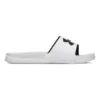 Chinelo Unissex Under Armour Daily preto com logo na tira