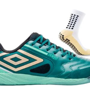 Chuteira Indoor Futsal Umbro Pro 5 Bump Couro Original Cores
