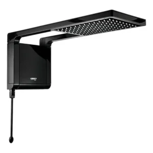 Chuveiro Elétrico De Parede Lorenzetti Acqua Ultra Storm Preto 7800w 220v 7.8 Kw