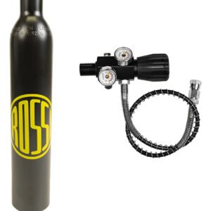 Cilindro Scuba Rossi 500cc 300 Bar + Estação De Recarga Pcp