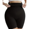 Cinta Modeladora Shorts Alta Compressão Shaper 4 Barbatanas