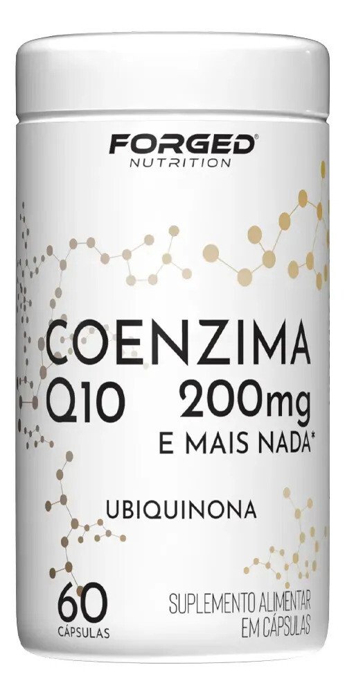 Coenzima Q10 200mg Pura Alta Concentração Forged Nutrition Oferta Coenzima Q10 200mg Pura Alta Concentração 60 Cápsulas Forged Nutrition