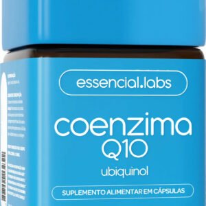Coenzima Q10 Ubiquinol 100mg Por Cápsula – 60 Cápsulas – Fórmula Concentrada Com Matéria-prima Importada Sem Sabor