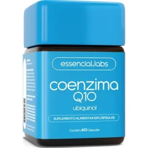 Coenzima Q10 Ubiquinol 100mg 60 Cápsulas, Original, Suplemento Energético