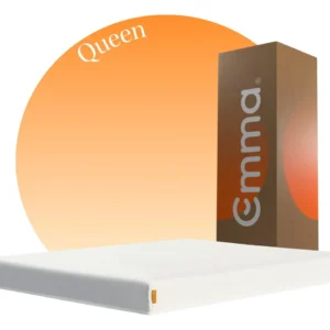 Colchão Queen Ortopédico 10 Anos De Garantia Emma One Branco