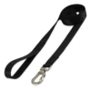 Coleira Guia Longa 2 Metros Para Cães Cachorro Basic Pet Cor Preto Tamanho Grande Adestramento Passeio