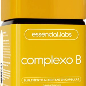 Complexo B – 60 Cápsulas Softgel – Fórmula Com Máxima Concentração E Biodisponibilidade Sem Sabor