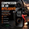 Compressor De Ar Inteligente Impulsionador De Emergência Bateria Calibrador Pneu Portátil Digital Auxiliar De Partida Com Powerbank Preto-2 127/220v 60 Hz Monofásica