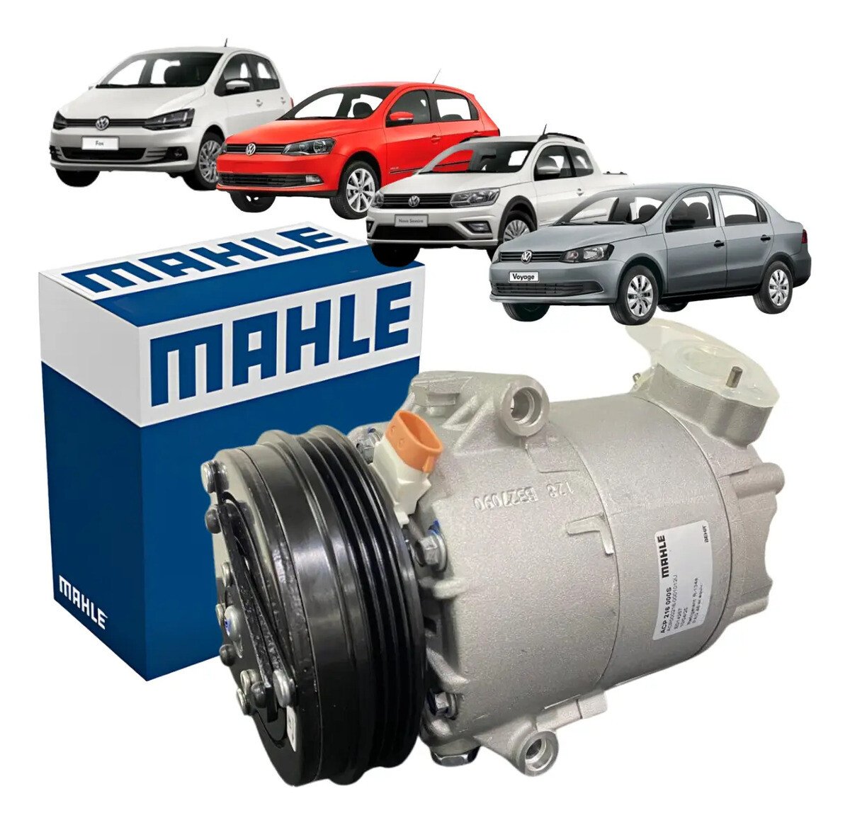 Compressor Vw Gol G5 G6 G7 Fox Polo Voyage Saveiro 3pk Compressor Vw Gol G5 G6 G7 Fox Polo Voyage Saveiro 3pk