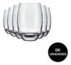 Conjunto 6 Copos De Vidro Nadir Figueiredo Aruba 465ml Transparentes Transparente