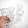 Conjunto 6 Taças De Vidro Lynx Luxo 330ml Design Elegante Vidro