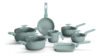 Conjunto Panelas 7 Peças Sartin Cook Cor Aquamint Mimo Style Cor Verde-claro