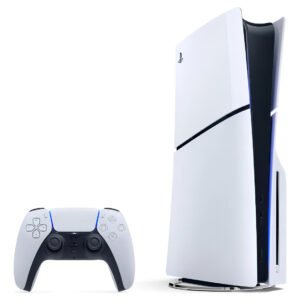 Console Playstation 5 Slim Disk 1TB Branco com Controle Sem Fio DualSense Original