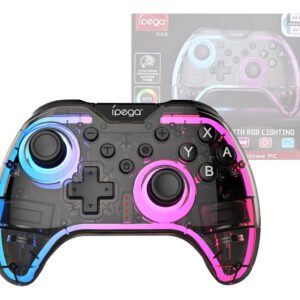 Controle Gamer Led Sem Fio Compatível Switch Oled Pc Steam
