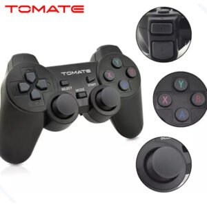 Controle Gamer Sem Fio 2.4ghz Tomate MAY-004A USB Para PC Windows Preto