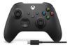 Controle Sem Fio Microsoft Xbox One Series Com Cabo Usb-c Preto