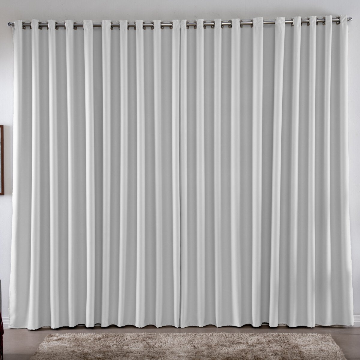 Cortina 3,00x2,50 Metros Blackout Blecaute Gelo Corta Luz Em Tecido Grosso Para Quarto E Sala Casa Laura Enxovais Cortina 3,00x2,50 Metros Blackout Blecaute Gelo Corta Luz Em Tecido Grosso Para Quarto E Sala Casa Laura Enxovais