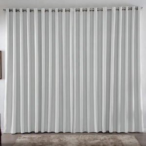 Cortina 3,00×2,80 Metros Blackout Blecaute Gelo Corta Luz Em Tecido Grosso Para Quarto E Sala Casa Laura Enxovais