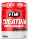 Creatina Monohidratada 100% Pura FTW 1Kg para aumento de força e massa muscular